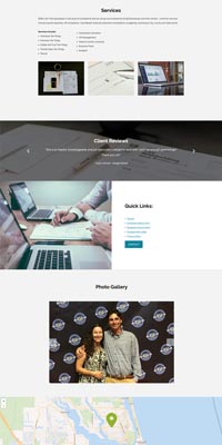 screenshot representing the BOB's Got That website in narrow view